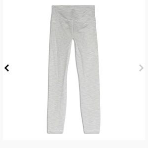 Lululemon white tights